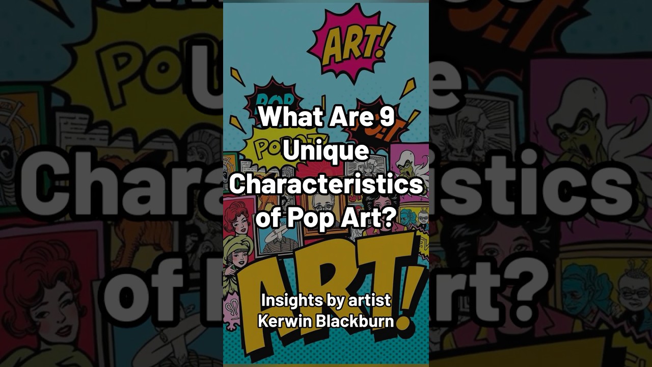 What Are 9 Unique Characteristics of Pop Art? 🎨💥 Insights By Kerwin Art