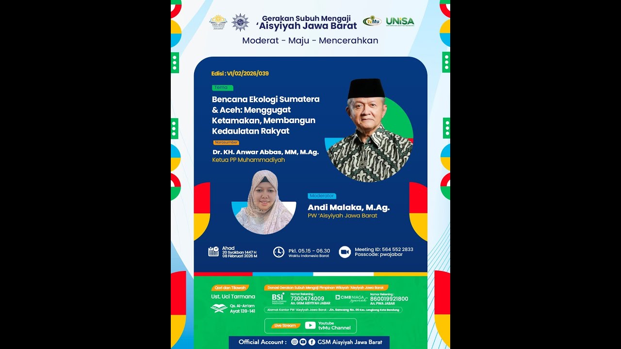 GSM | Bencana Ekologi Sumatera & Aceh: Menggugat Ketamakan, Membangun Kedaulatan Rakyat