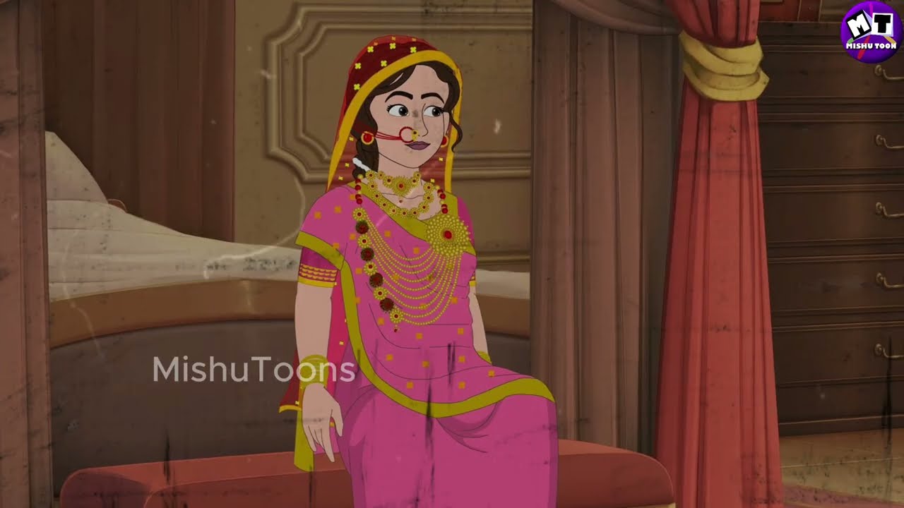 प्रेम की अधूरी कहानी | Hindi Moral Story | Cartoon Story | Kahaniyan | Mishu Toons