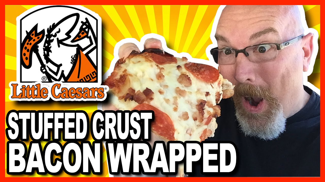 Little Caesars Stuffed Crust BACON WRAPPED DEEP DEEP Dish Pizza