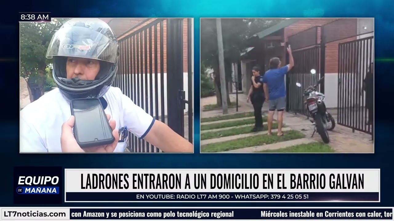 Inseguridad en Corrientes: tenía medidas de seguridad, pero entraron por el único lugar sin rejas