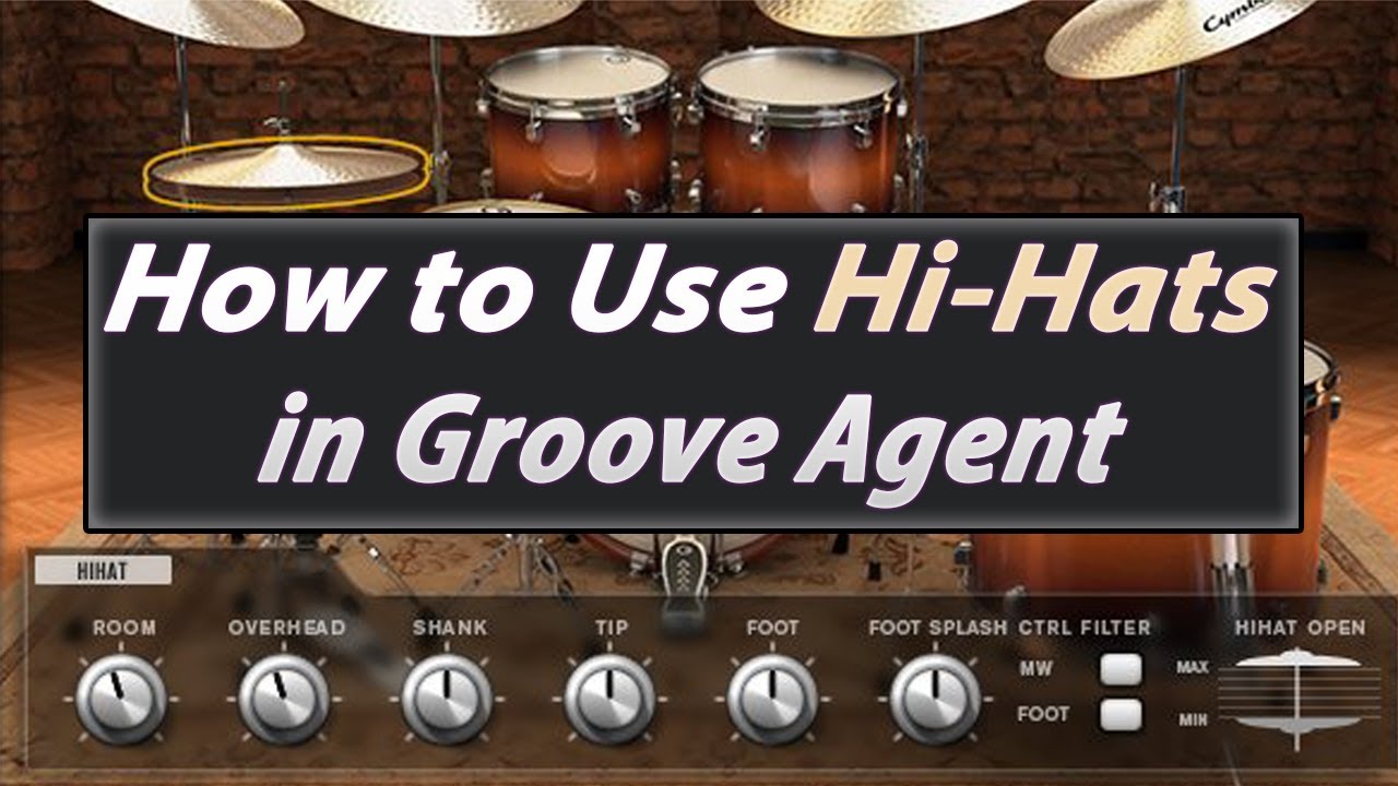 Как использовать хай-хэты в Groove Agent
