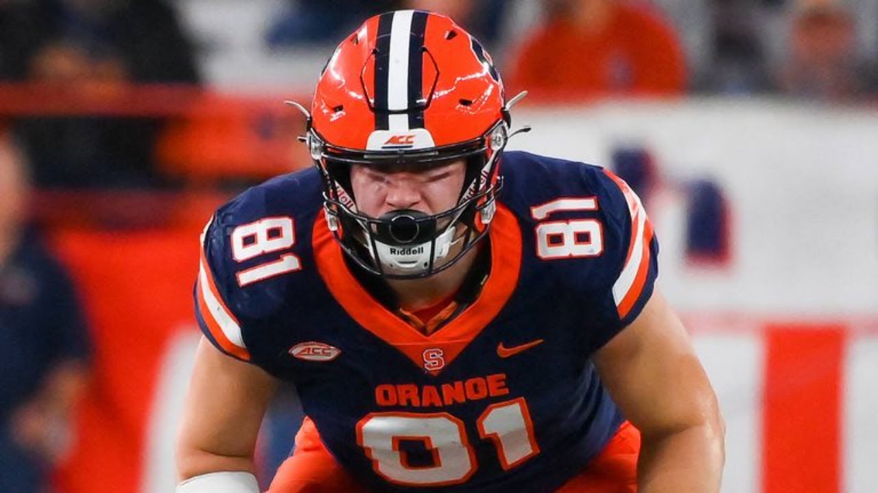 Maximilian Mang | Tight End | Syracuse Receiving Highlights | 2025 NFL Draft