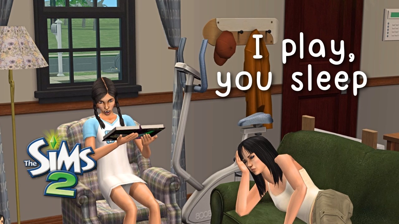 slow gameplay to fall asleep to 💤 the sims 2 &bull; no mods