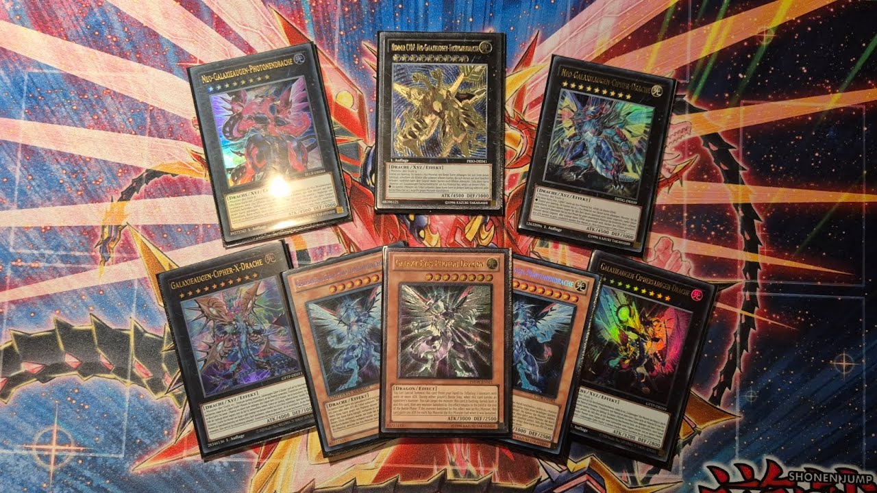 yugioh Galaxy-Eyes Deck + Combi Dezember 2024