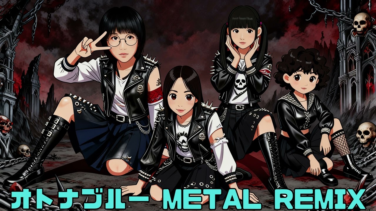 オトナブルー / 新しい学校のリーダーズ (Cover) - METAL REMIX ver. | FakeMusic Japan
