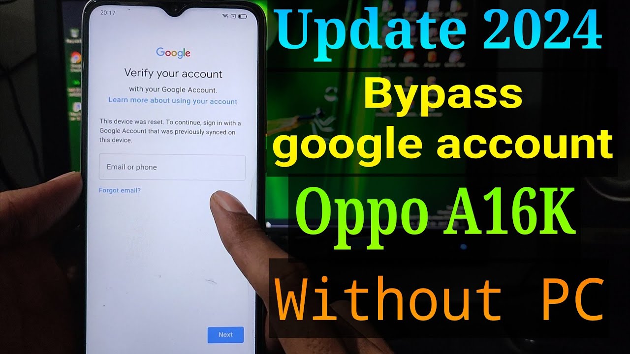 Обход FRP Oppo A16K || Обход аккаунта Google Oppo A16k || #oppo_frp_lock_bypass