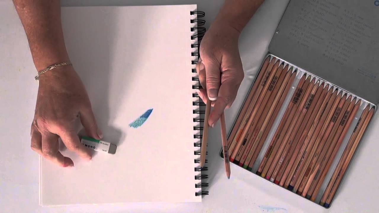 Tip of the Day: Colored Pencil Eraser by Tombow
