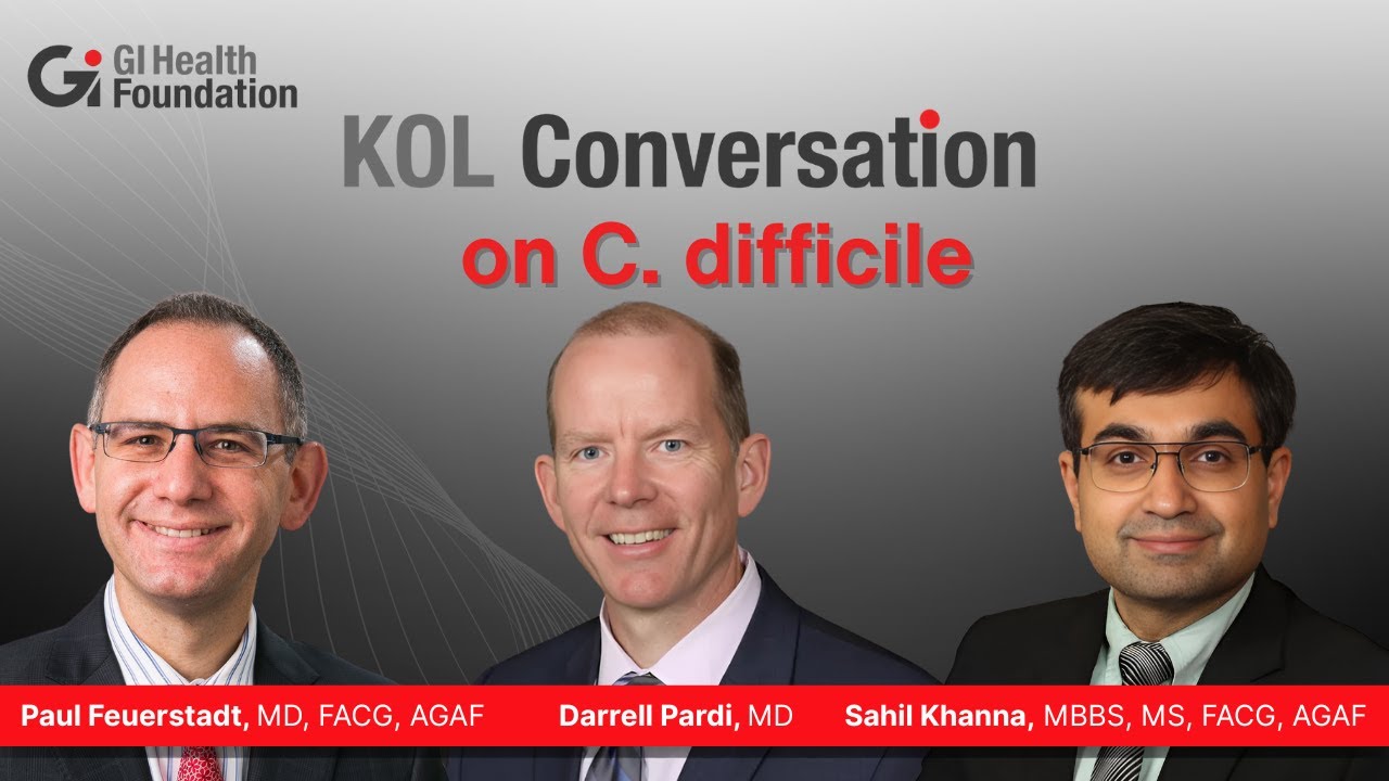 KOL Conversation on C. difficile