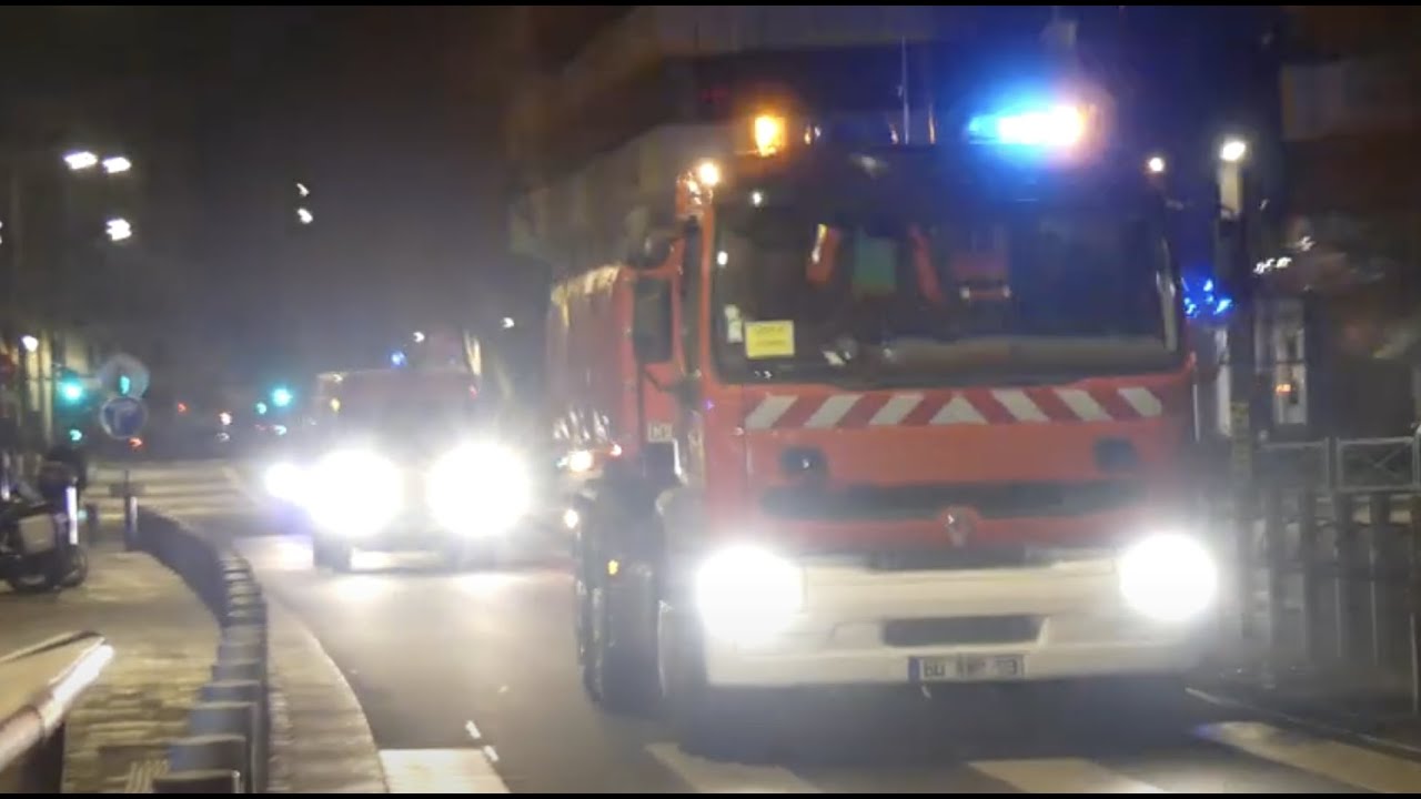 Intervention SDIS 59 - CPCE 2, CEPRO, VSS et tout le dispositif