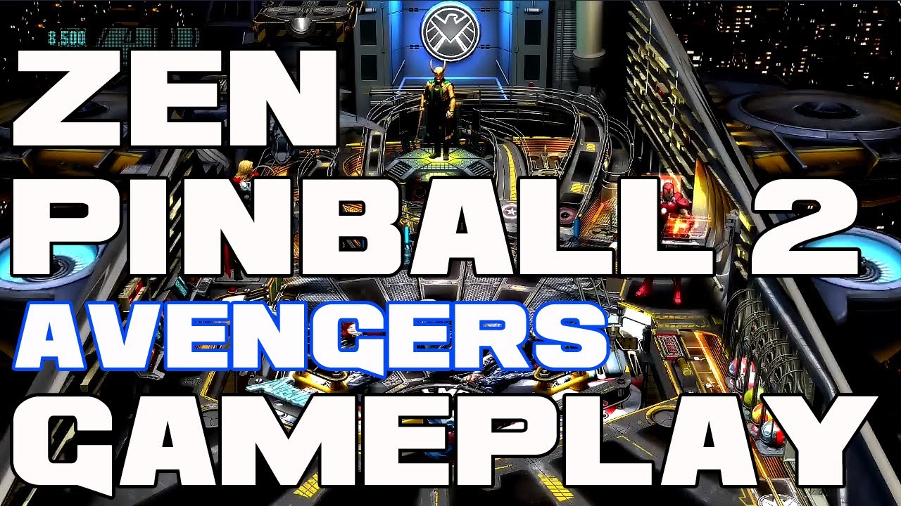 Zen Pinball 2 Avengers PS4 Gameplay
