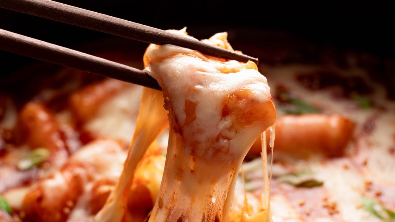 EASY Cheese Tteokbokki Recipe