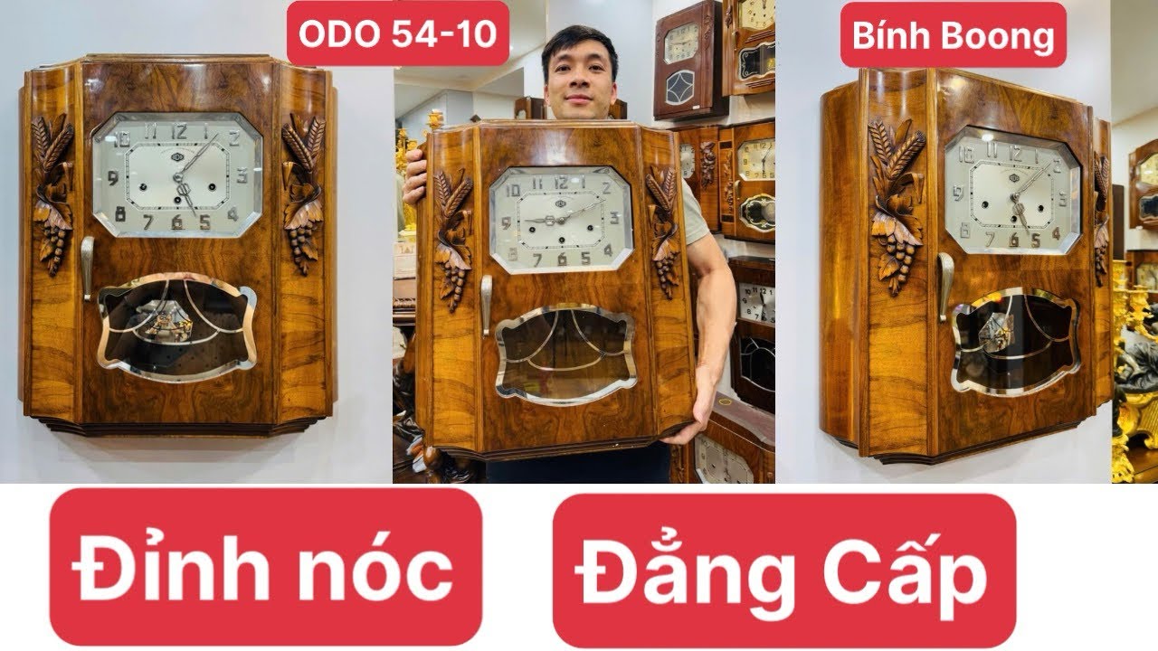🎉 ĐẲNG CẤP ĐỒNG HỒ ODO 54-10 Bính Boong từ Pháp Nguyên chiếc | Dt 0703307532