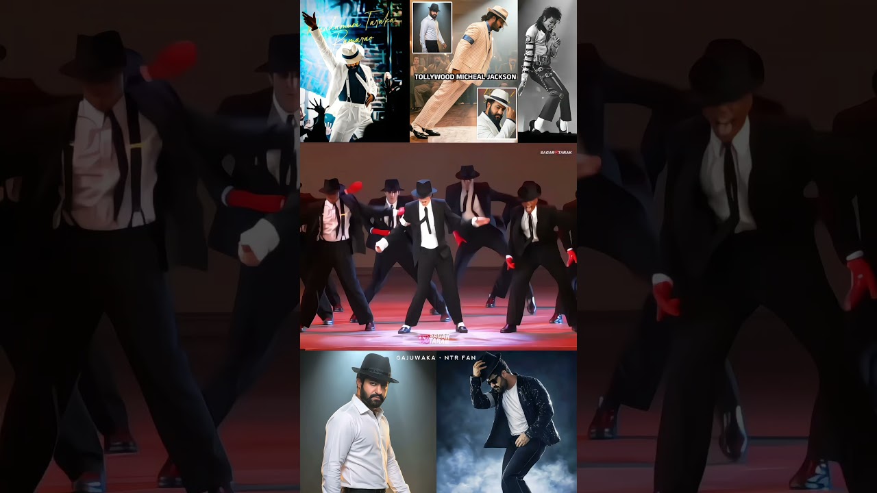 NTR Micheal Jackson edit ft Yamadonga song
