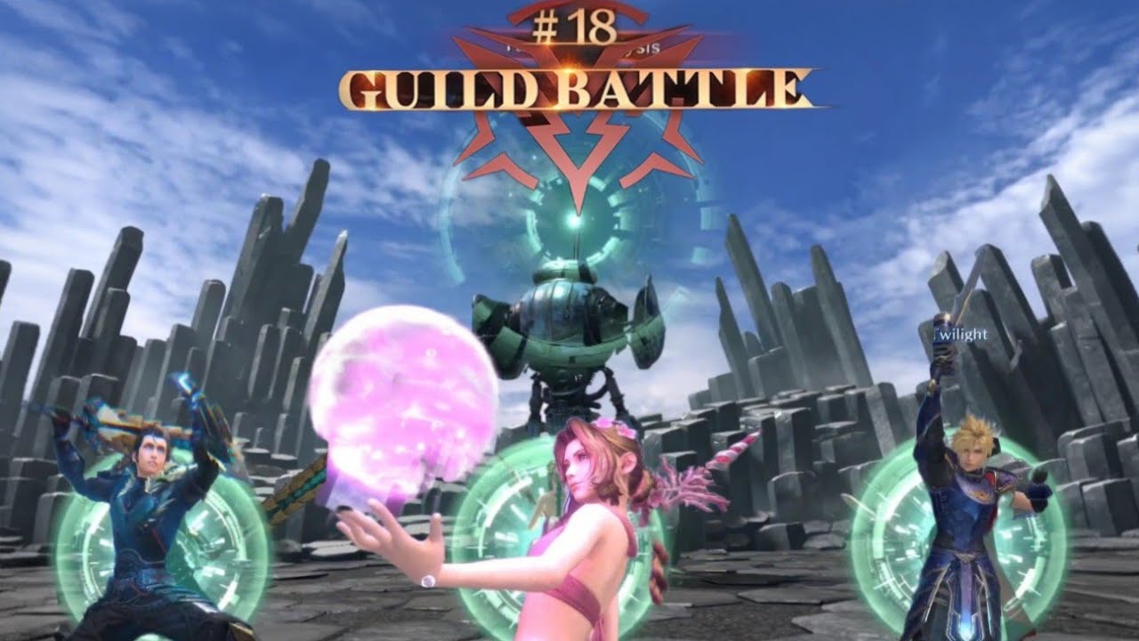 FF7EC - Guild Battle #18 - Stg. 4 -  No Cid