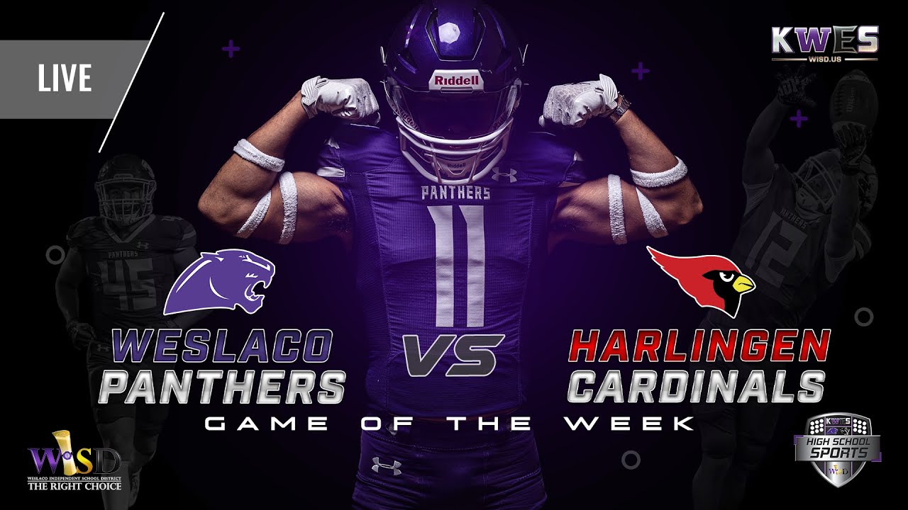 Football 2023: Harlingen Cardinals vs Weslaco Panthers