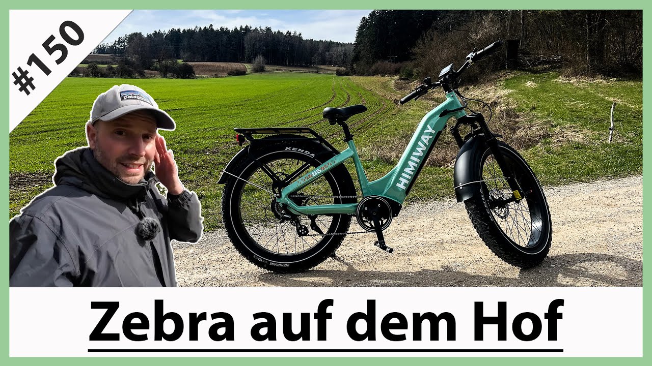 Himiway Zebra - Fatbike über Stock und Stein