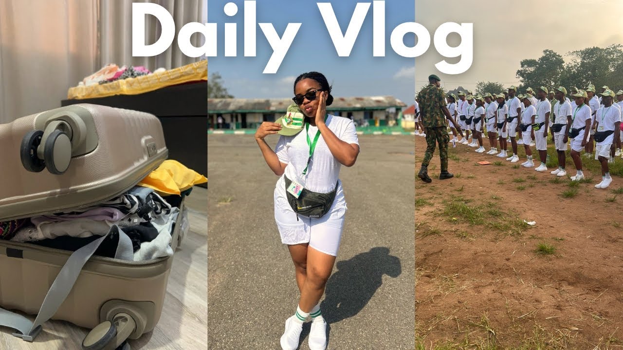 Видеоблог о подготовке к NYSC | Дни из жизни | Что я взяла с собой в лагерь