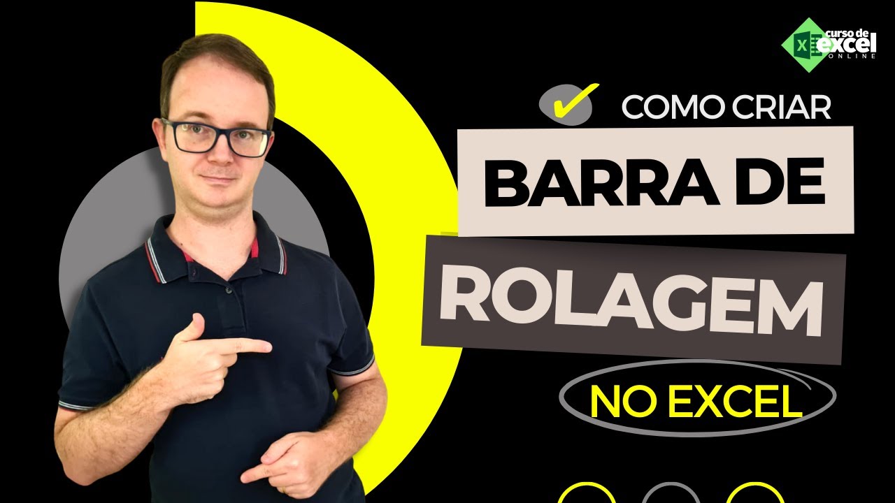 Como Criar uma Barra de Rolagem no Excel