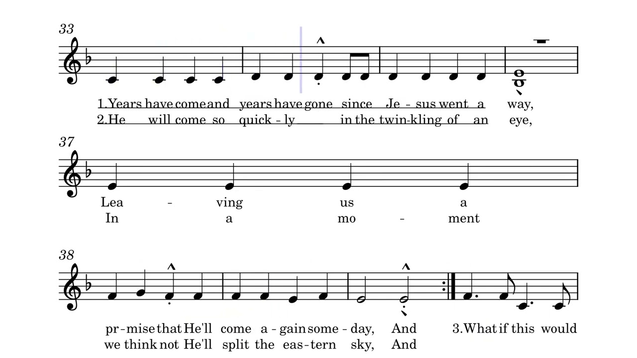 The Year When Jesus Comes by Lanny Wolfe - Alto