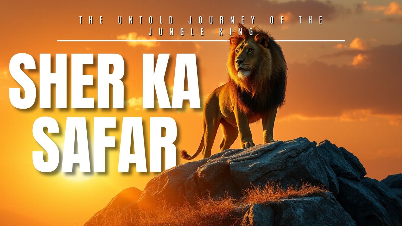 Sher ka Safar – The Untold Journey of the Jungle King #stories #hindistories #trending