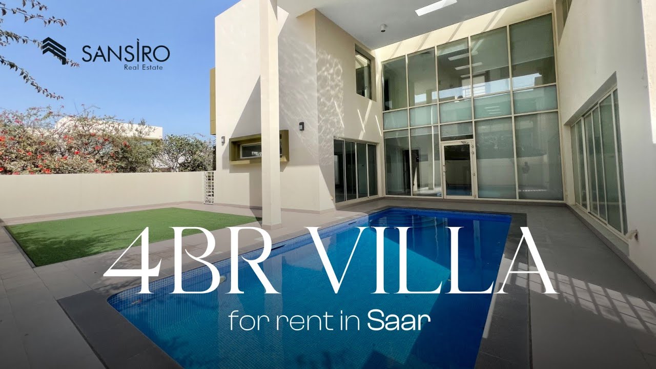 4-bedroom compound villa in Saar with private pool & garden