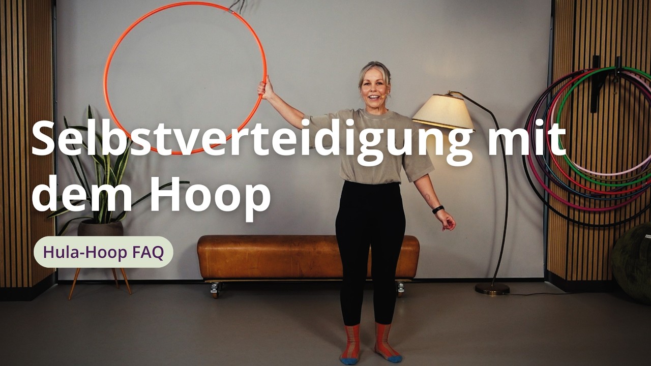 Selbstverteidigung mit dem Hula Hoop Reifen