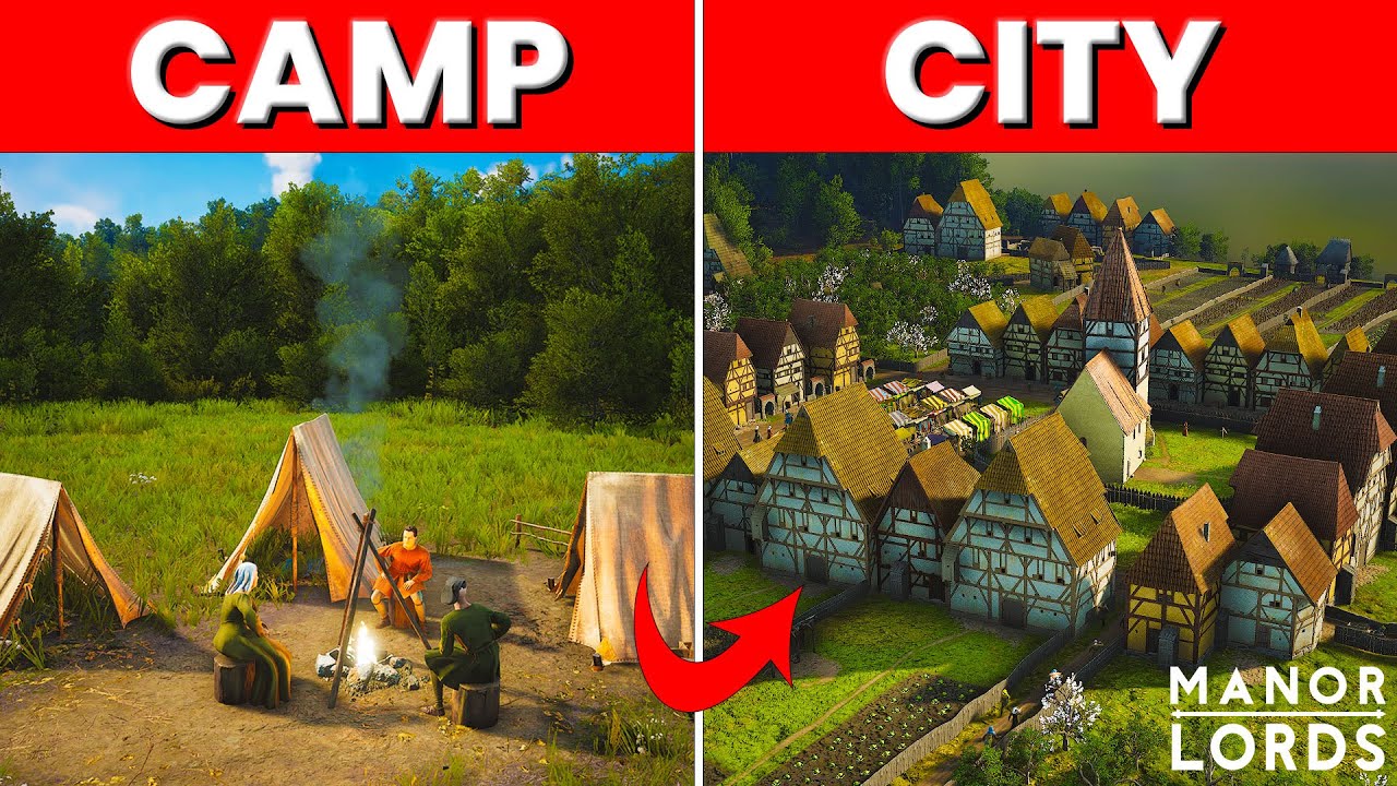 MANOR LORDS Full Game Walkthrough | NEW Beta Update Gameplay PC Early Access