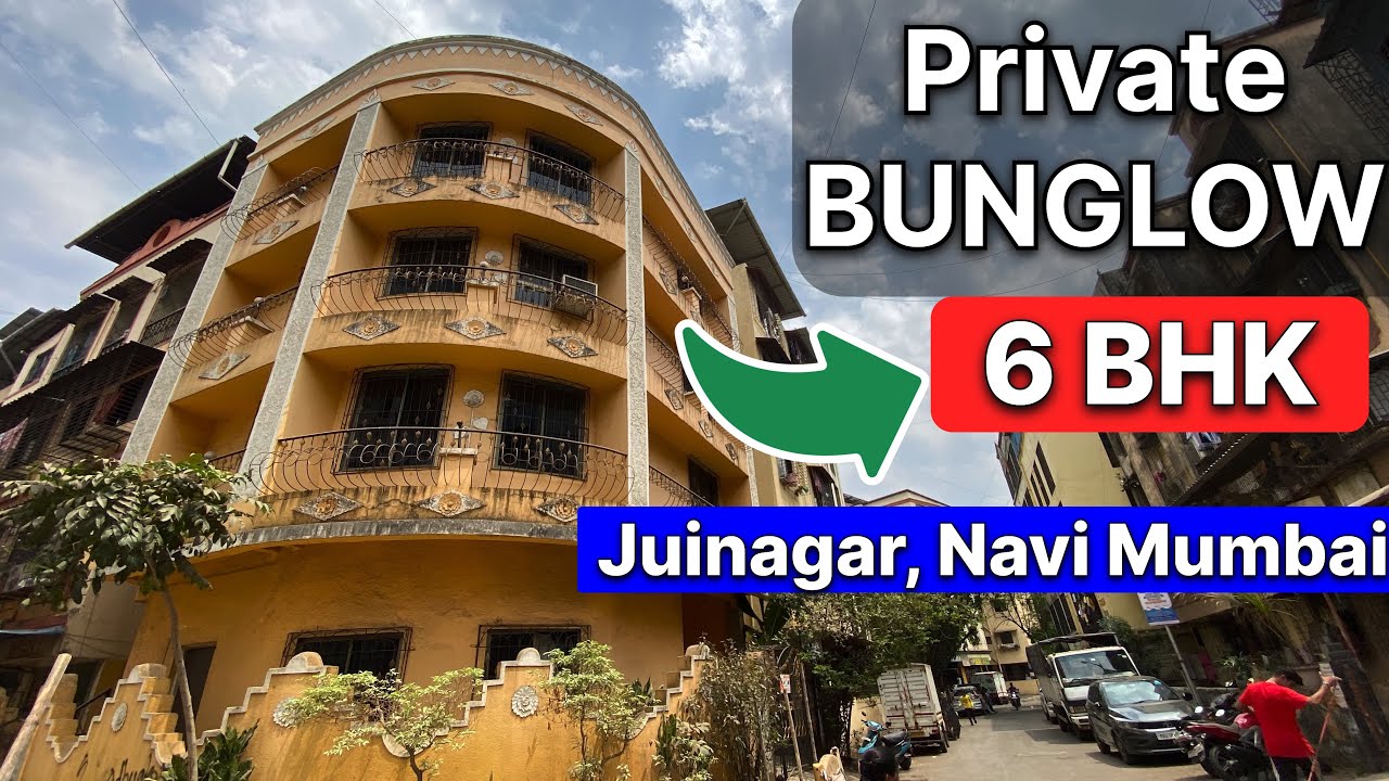 Private 6 BHK Corner Plot Bungalow [ FOR SALE ] Navi Mumbai