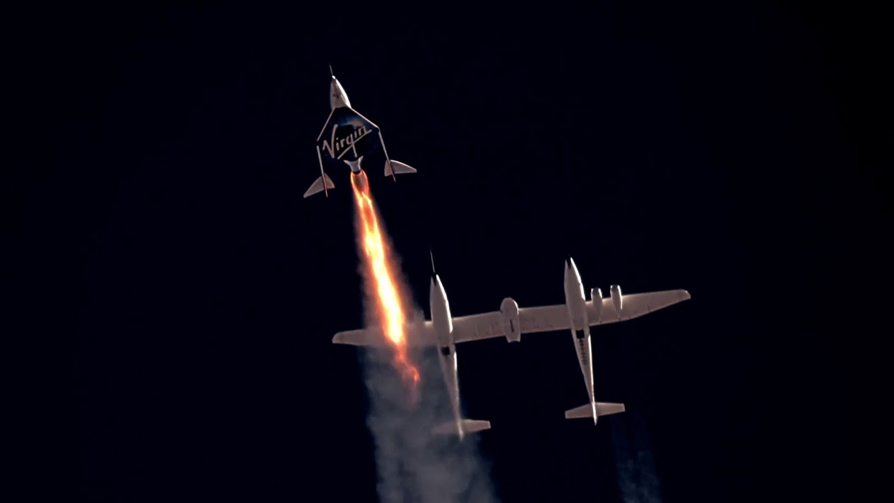 Billionaire Branson completes historic space flight