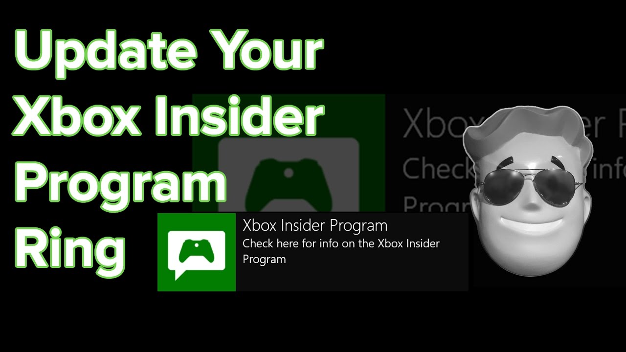 How to manage your Insider ring, for xbox one, or leave the program.