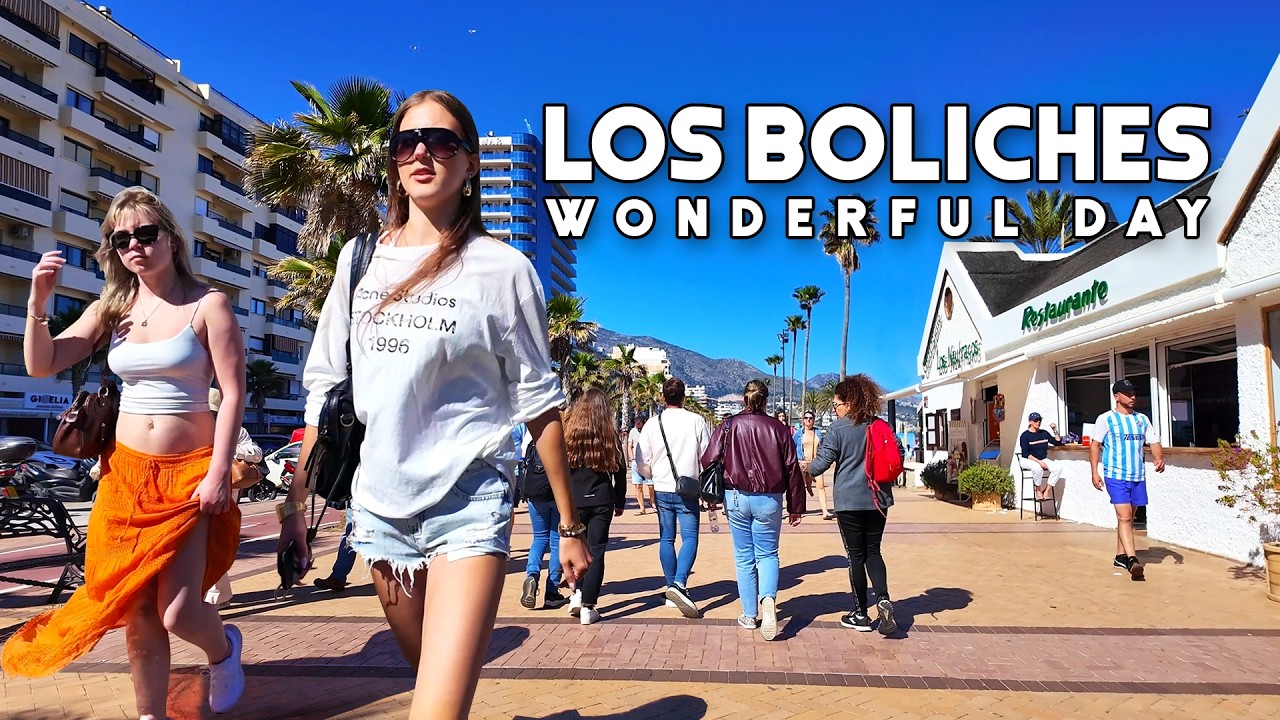 Los Boliches Fuengirola Spain 🇪🇸 Wonderful Day April 2026 Update Costa del Sol Walk | M&aacute;laga [4K]