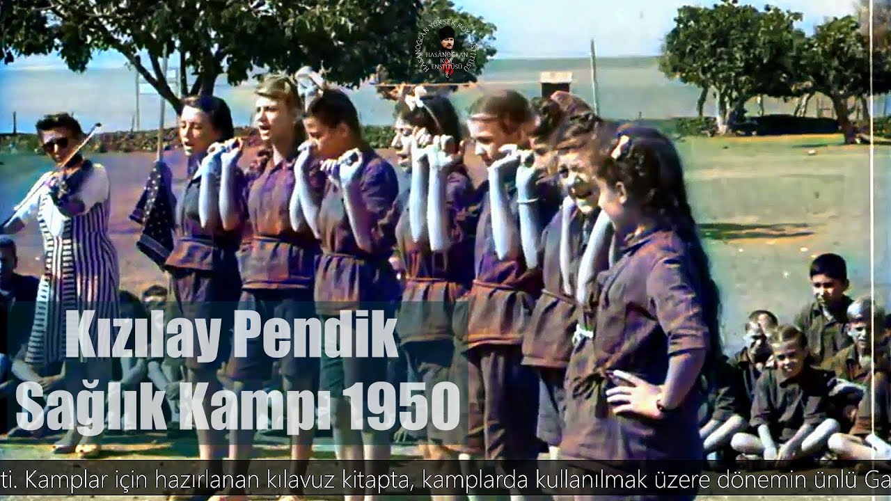 Cumhuriyet'in Bir Gençlik Projesi Olarak Kızılay  Pendik Sağlık Kampı 1950