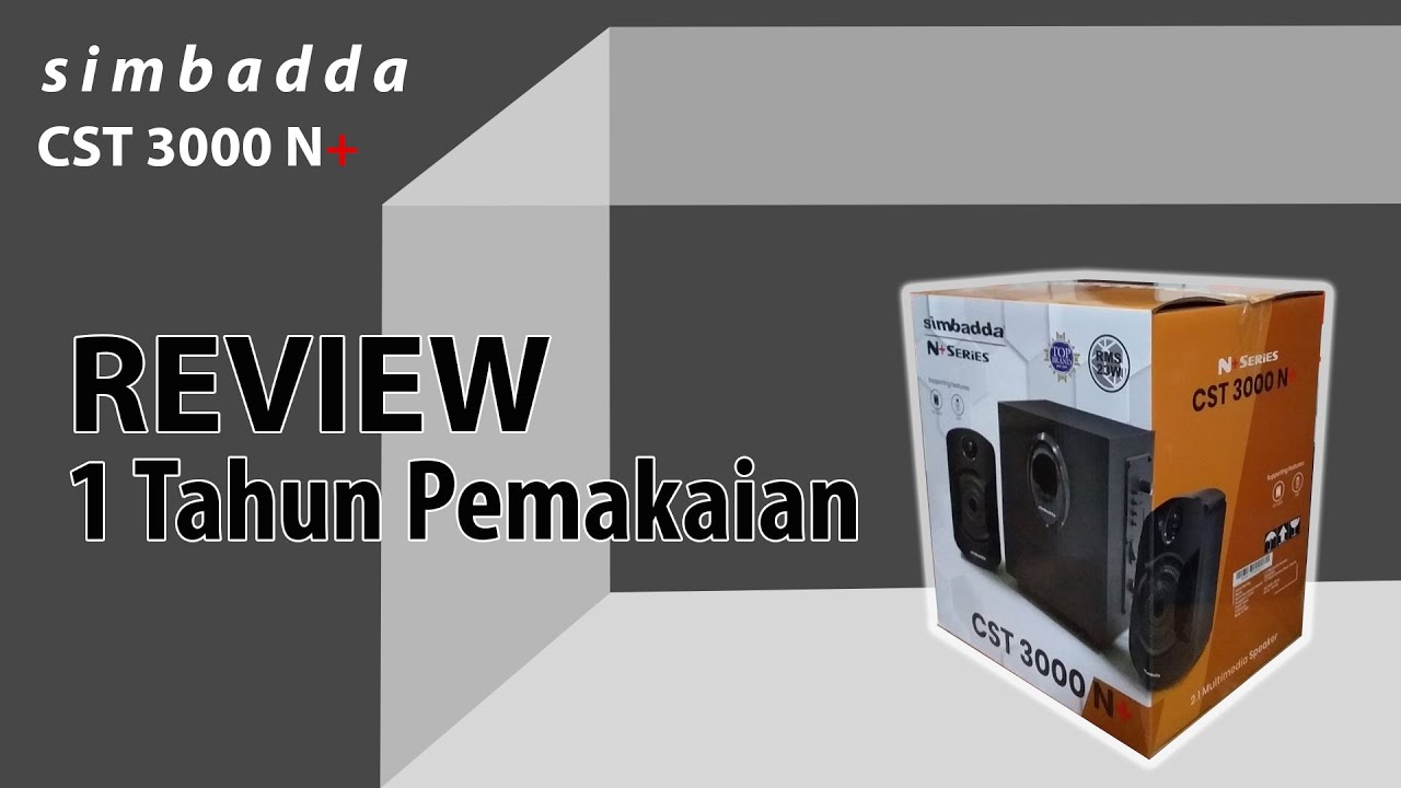[REVIEW] Speaker Murah Berkualitas dari SIMBADDA | SIMBADDA CST 3000 N+