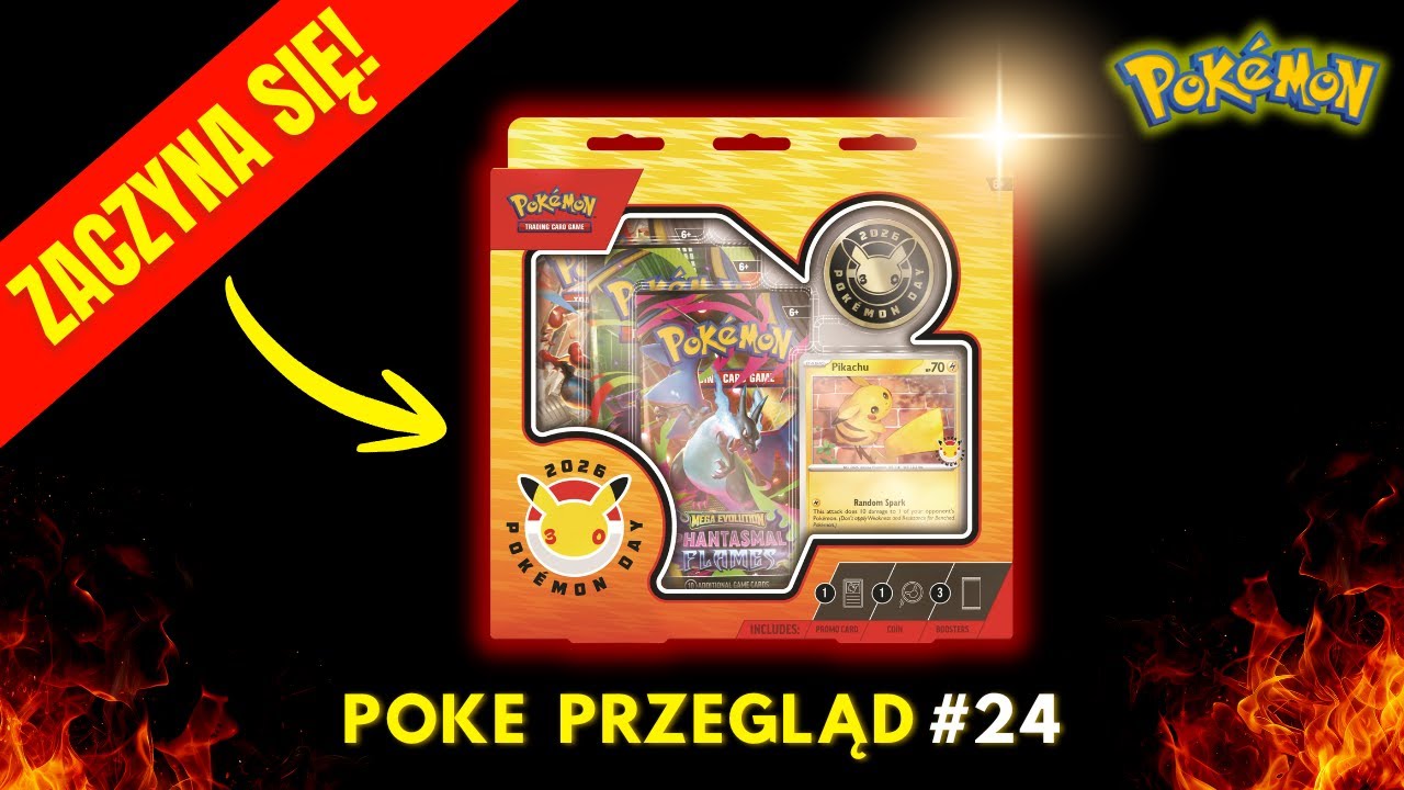 ⚡️ MAMY TO! 30-LECIE POK&Eacute;MON NADCHODZI! 🤯 Phantasmal Flames, Pok&eacute;Park Kanto &ndash; Poke Przegląd #24