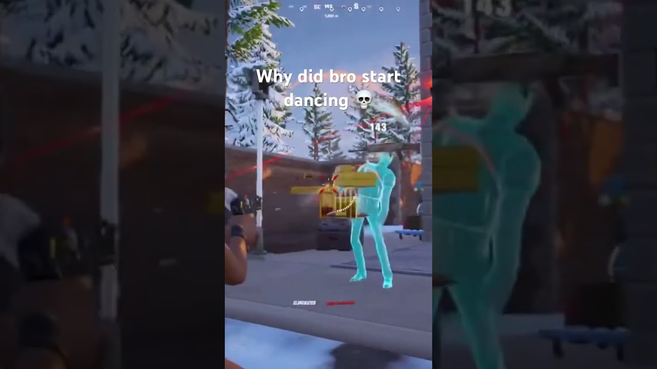 Why did bro start dancing #fortnite #recgameplay #boss #bossfight #fortnitebosses #gaming