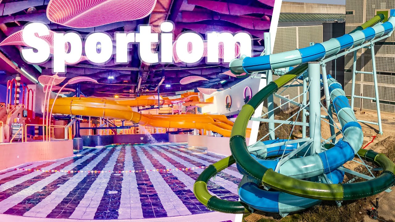 Futuristic Water Park: AquaFun Sportiom Den Bosch | All Slides