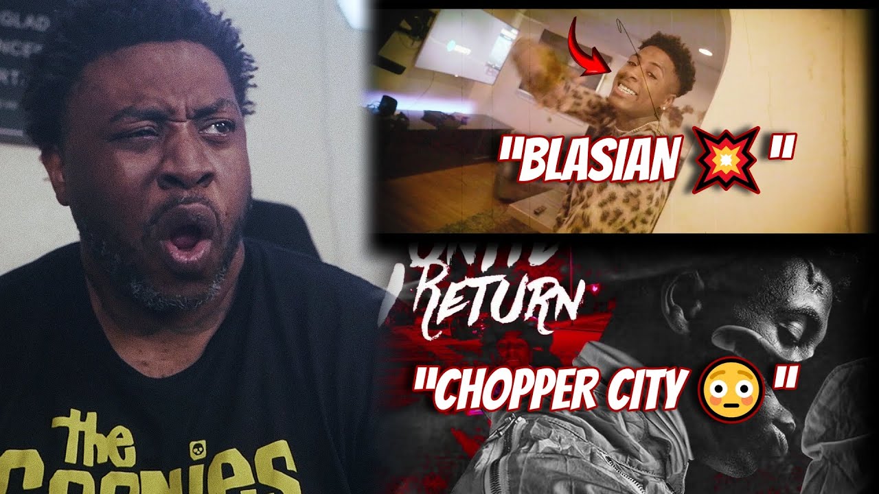UNK Reacts to NBA YoungBoy – Chopper City & Blasian 😳🔥 | MalReactTV Reaction