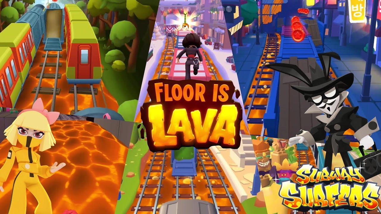 Subway Surfers Floor is Lava: Travel 6 World Tour Destinations 🔥 GAMEPLAY