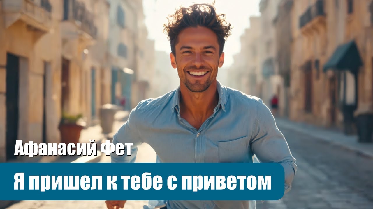 Афанасий Фет - Я пришел к тебе с приветом - Композиция