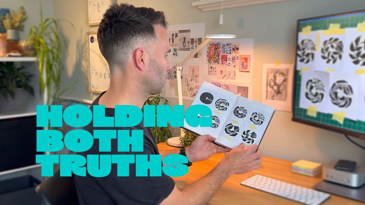 I Rebuilt This Logo Without Starting Over | Combining Sketches Into One Stronger Mark