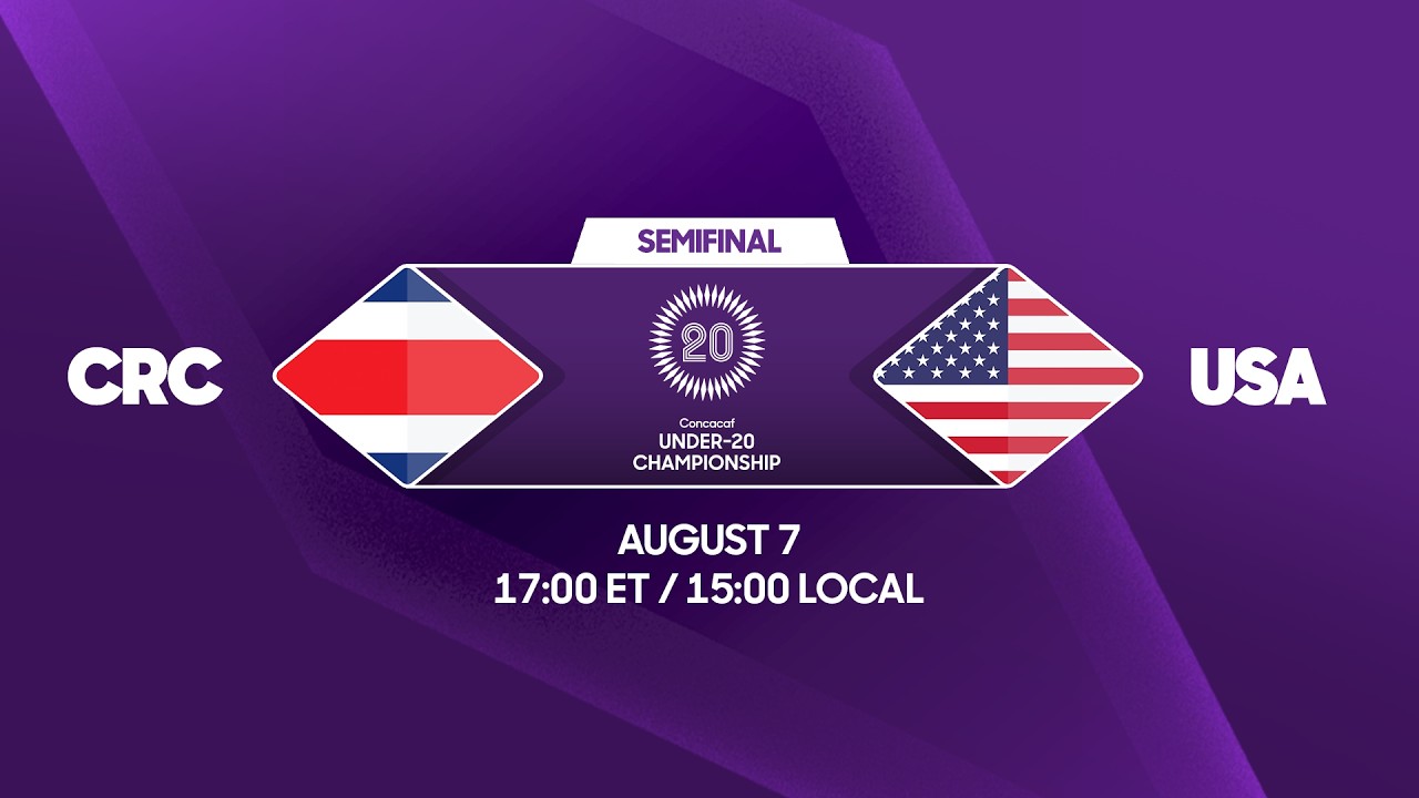 Costa Rica vs United States | 2026 Concacaf Under-20 Championship