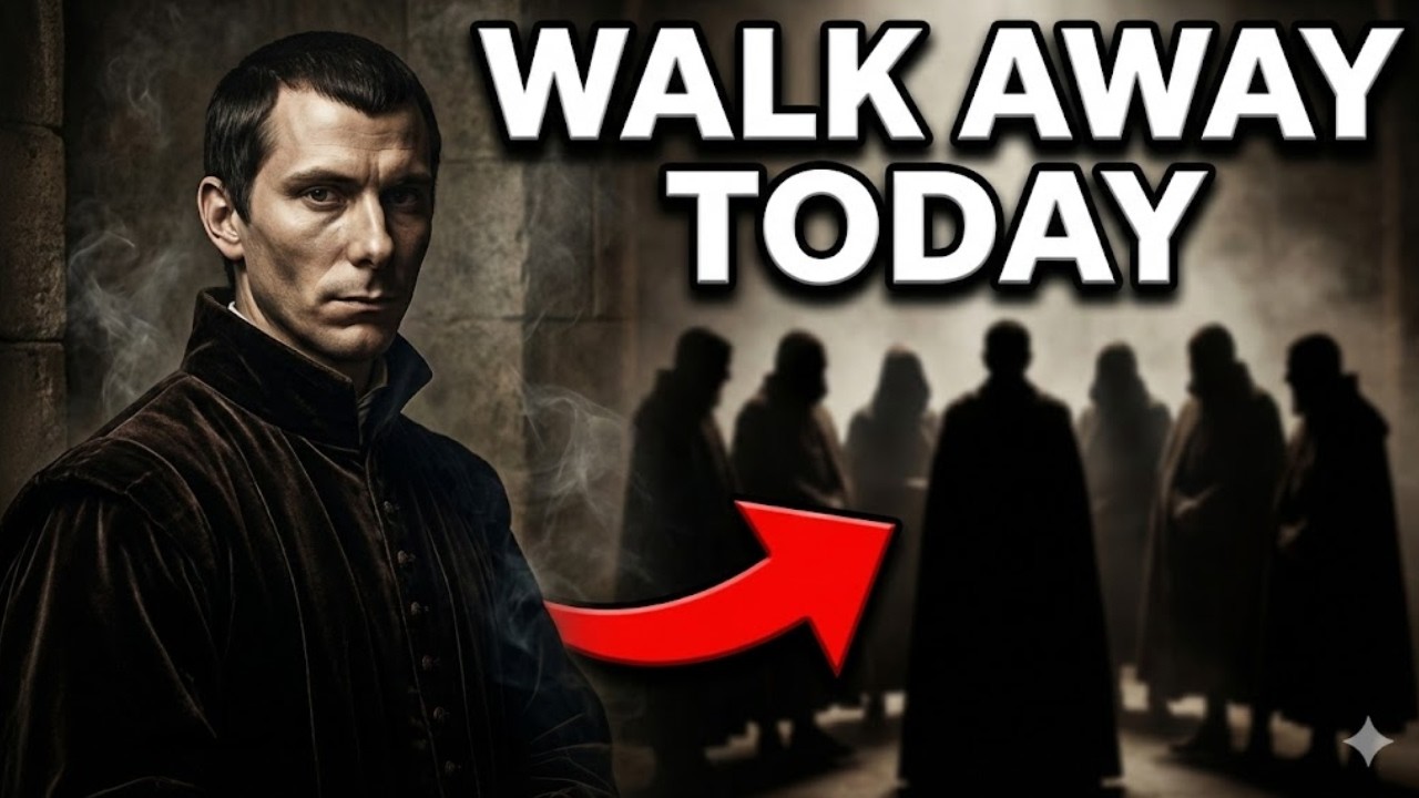 8 People Who Will Ruin Your Life If You Don’t Walk Away Today — Machiavelli
