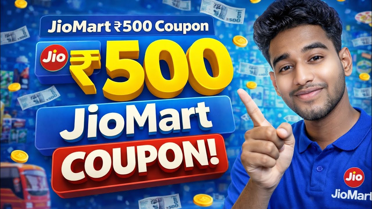 🛒 JioMart Coupon Code Today 💥 Flat 70% OFF + Free Delivery 🔥 Latest JioMart Offers 2026 🚀
