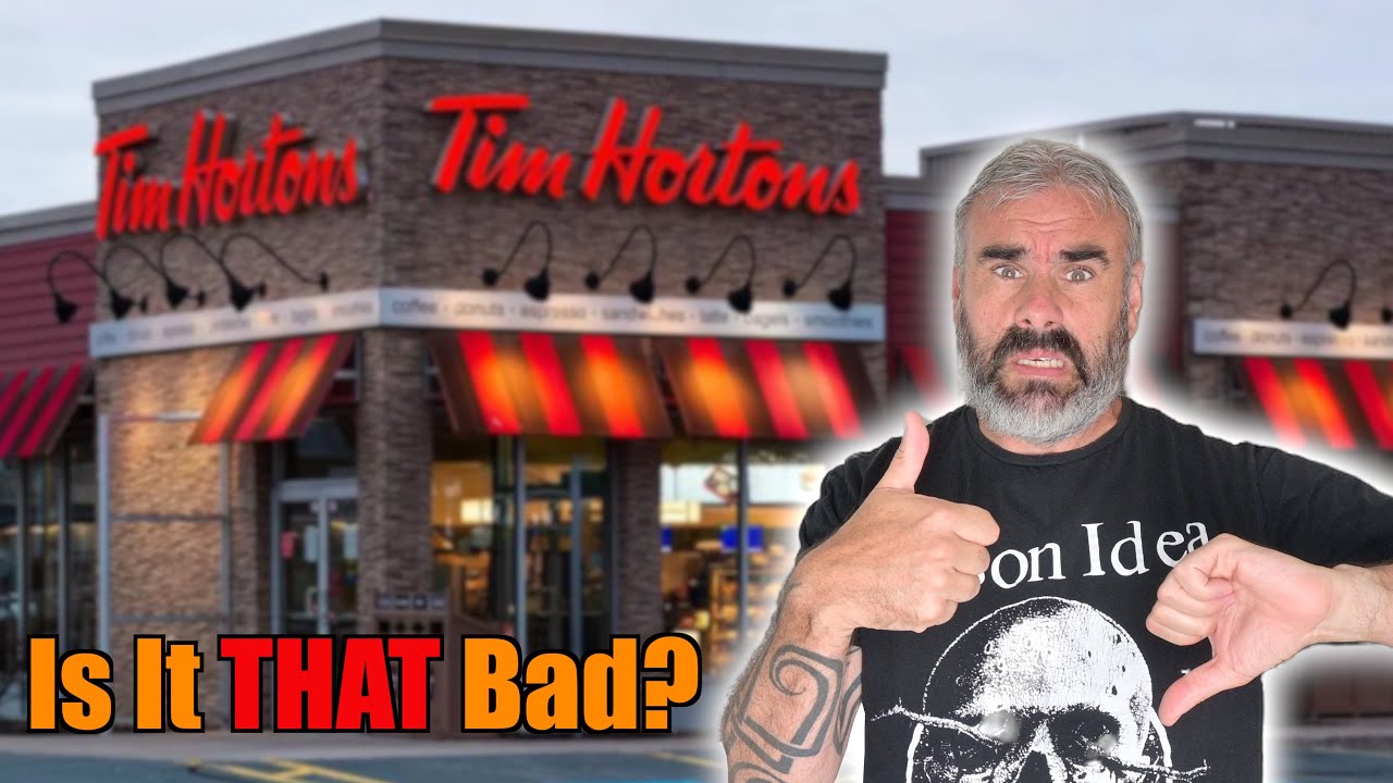 Впервые в Tim Hortons... Неужели всё ТАК плохо?