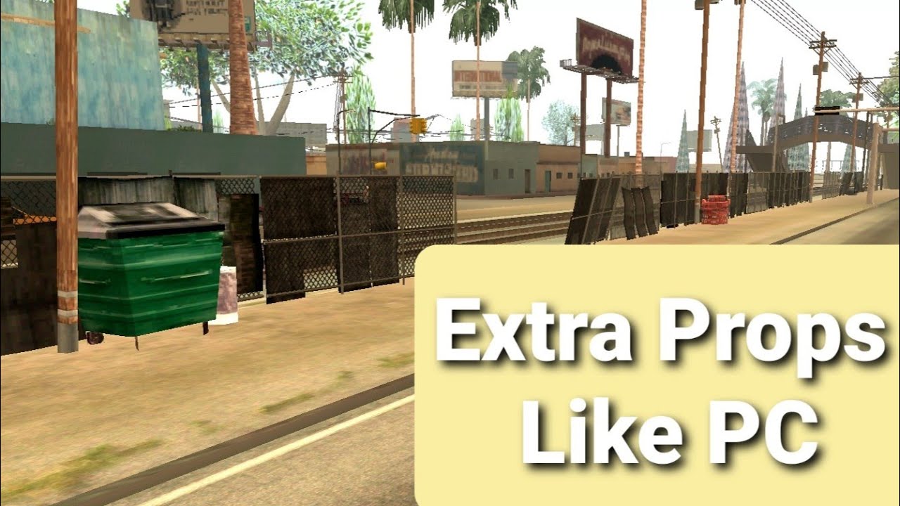 More Props Mod For Gta San Andreas Android | Modder Banda