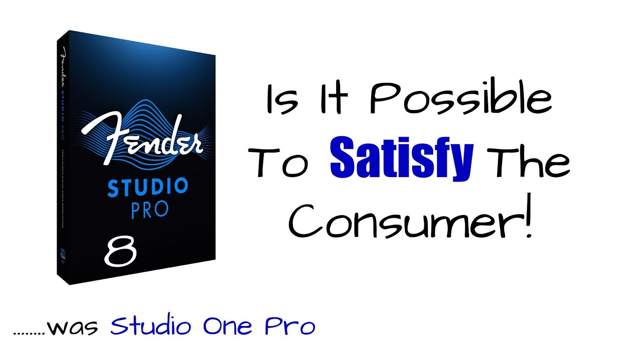 Chris Holyman FX  |  Are Fender/Studio One Users Delusional?