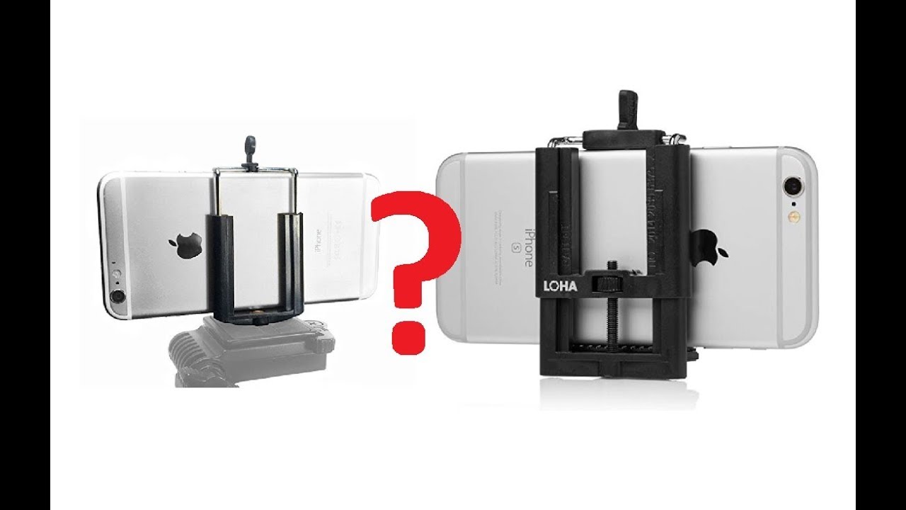 What's the Best Tripod Mount Holder Clamp For Cell Phones / Smartphones?