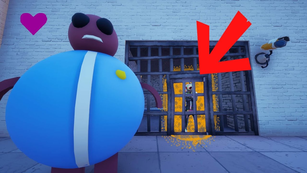 👮🏾‍♂️Fortnite (Escape The Prison) Escape Map👮🏻‍♂️
