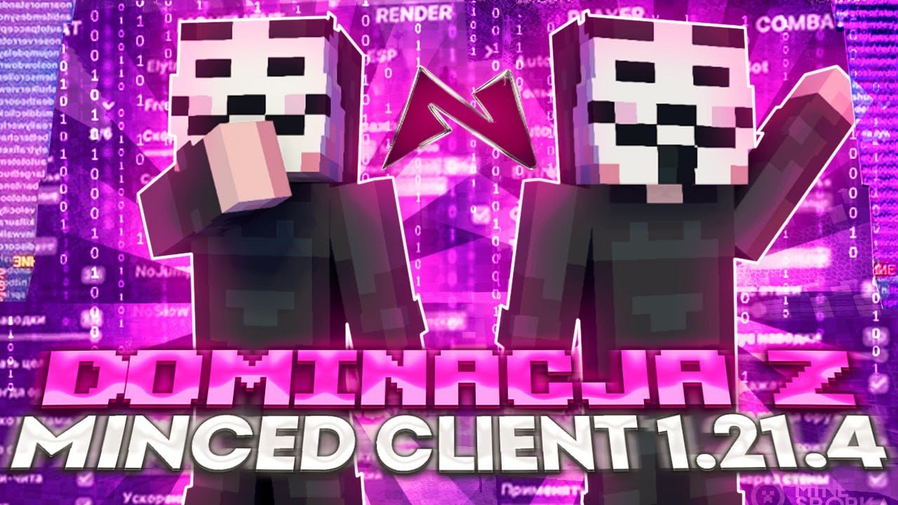 🐈&zwj;⬛Minced?? Nowy Najlepszy Client pod Anarchie? I 1.21.4 + Autotrap + Autoweb 😻
